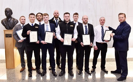 APPRENTICESHIP 'RISK' PAYS OFF FOR NEW JCB EMPLOYEE